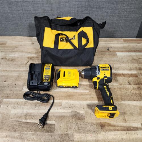 HOUSTON LOCATION - AS - IS DEWALT Atomic 20V Lithium-Ion Cordless Compact 1/2 in. Drill/Driver Kit