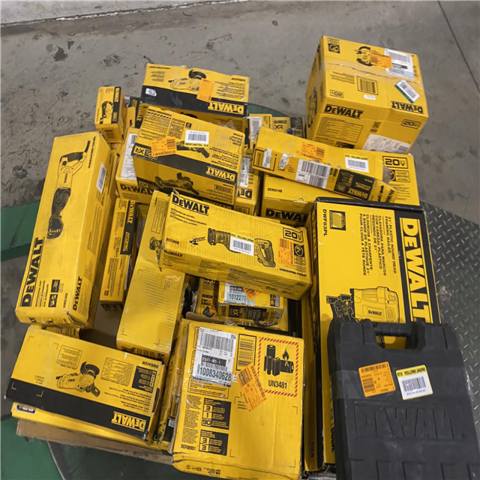 Dallas Location - As-Is DEWALT Tool Pallet