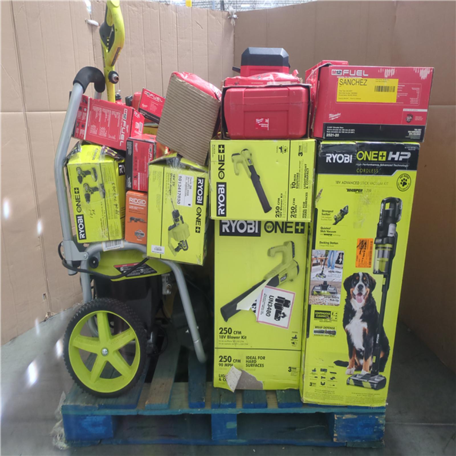 CALIFORNIA AS-IS TOOL PALLET