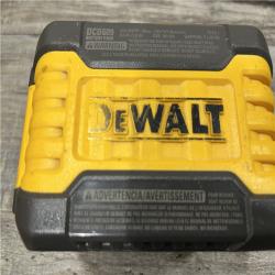 AS-IS DEWALT 20V/60V MAX FLEXVOLT Lithium-Ion 9.0Ah Battery and Charger Starter Kit