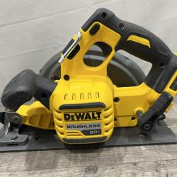 AS-IS DEWALT FLEXVOLT 60V MAX Cordless Brushless 7-1/4 in. Circular Saw with Brake (Tool Only)