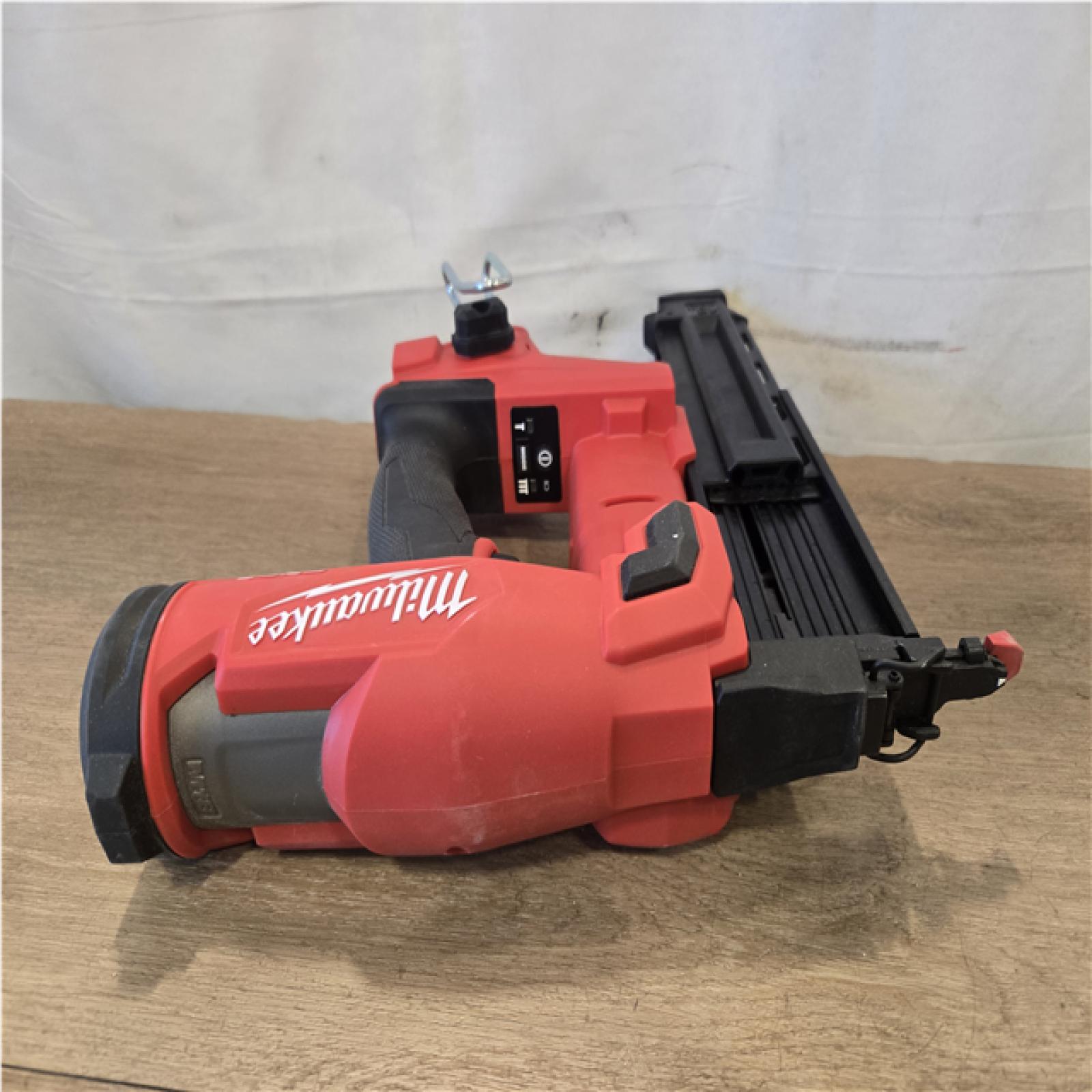 AS-IS Milwaukee FUEL 18-Volt Lithium-Ion Brushless Cordless Gen II 18-Gauge Brad Nailer (Tool-Only)