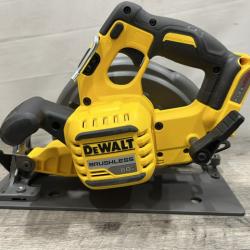 AS-IS DEWALT FLEXVOLT 60V MAX Cordless Brushless 7-1/4 in. Circular Saw with Brake (Tool Only)