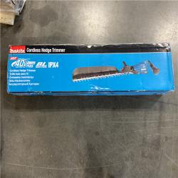 NEW Makita XGT 40V max Brushless Cordless 30 in. Single-Sided Hedge Trimmer Kit (4.0Ah)