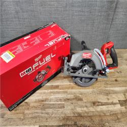 HOUSTON LOCATION - AS-IS Milwaukee FUEL 18V Lithium-Ion Cordless 7-1/4 in. Rear Handle Circular Saw (Tool-Only)