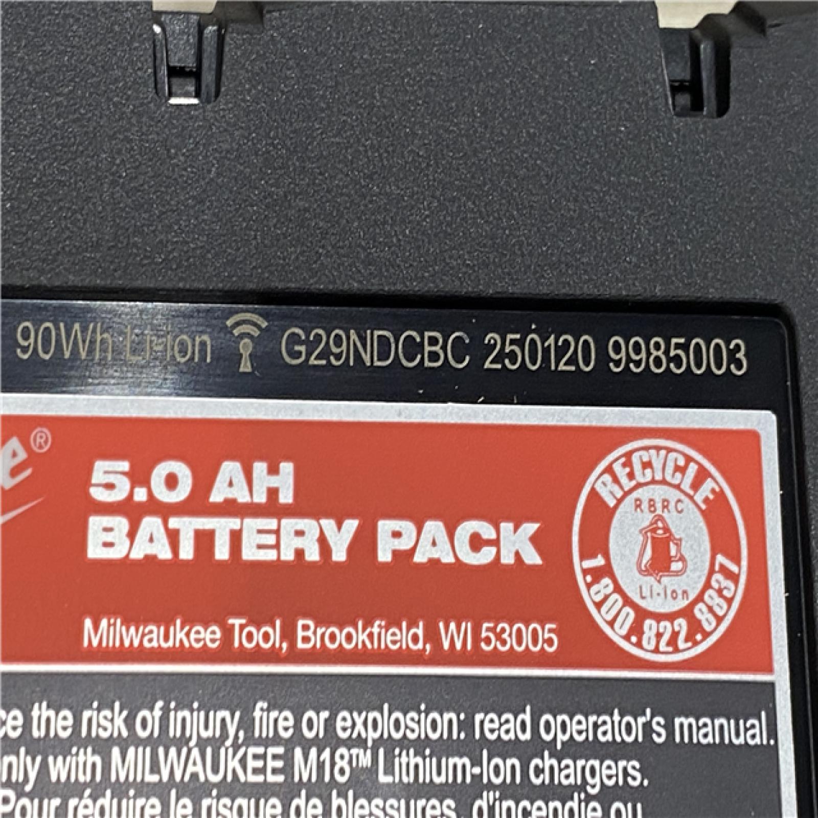 AS-IS Milwaukee FUEL 18V Lithium-Ion Brushless Cordless Hammer Drill and Impact Driver Combo Kit