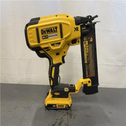 AS-IS - DEWALT 20V MAX XR Lithium-Ion 2-1/8 in. 18-Gauge Electric Cordless Brad Nailer Kit