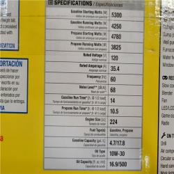 CALIFORNIA AS-IS CHAMPION PORTABLE GENERATOR