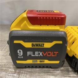 AS-IS DEWALT 20V/60V MAX FLEXVOLT Lithium-Ion 9.0Ah Battery and Charger Starter Kit
