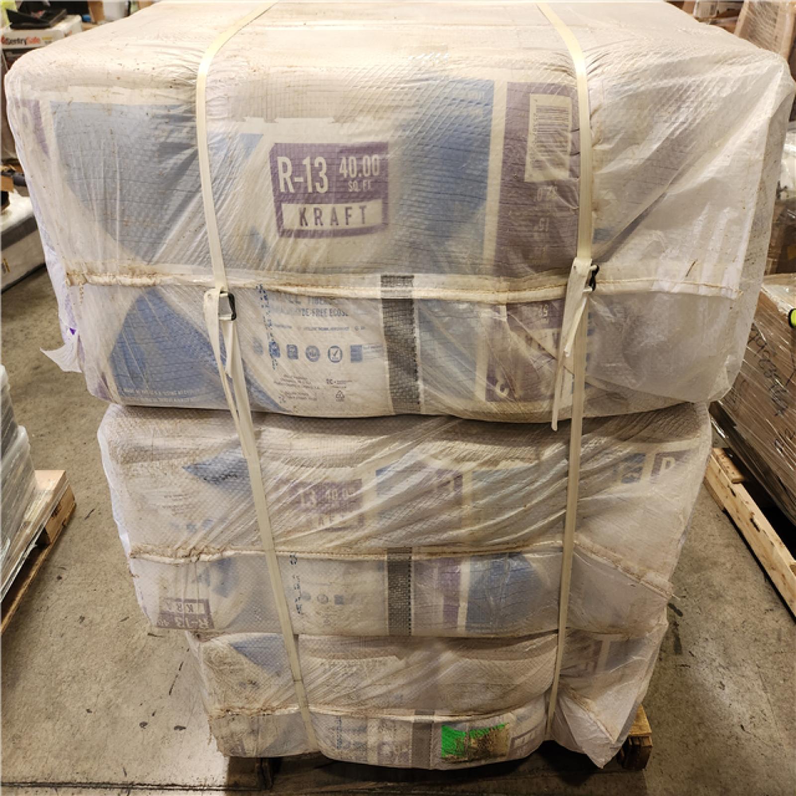 Phoenix Location Knauf Insulation R-13 EcoRoll Kraft Faced Fiberglass Insulation Roll 15 in. x 32 ft. x 3-1/2 in. Pallet (36 -Rolls)