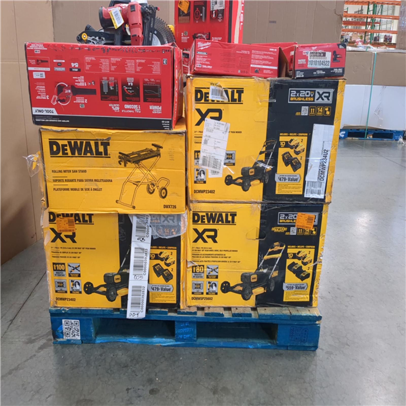 CALIFORNIA AS-IS TOOL PALLET