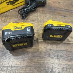 AS IS DEWALT 20V MAX Lithium-Ion 6.0Ah and 4.0Ah Battery and Charger Starter Kit