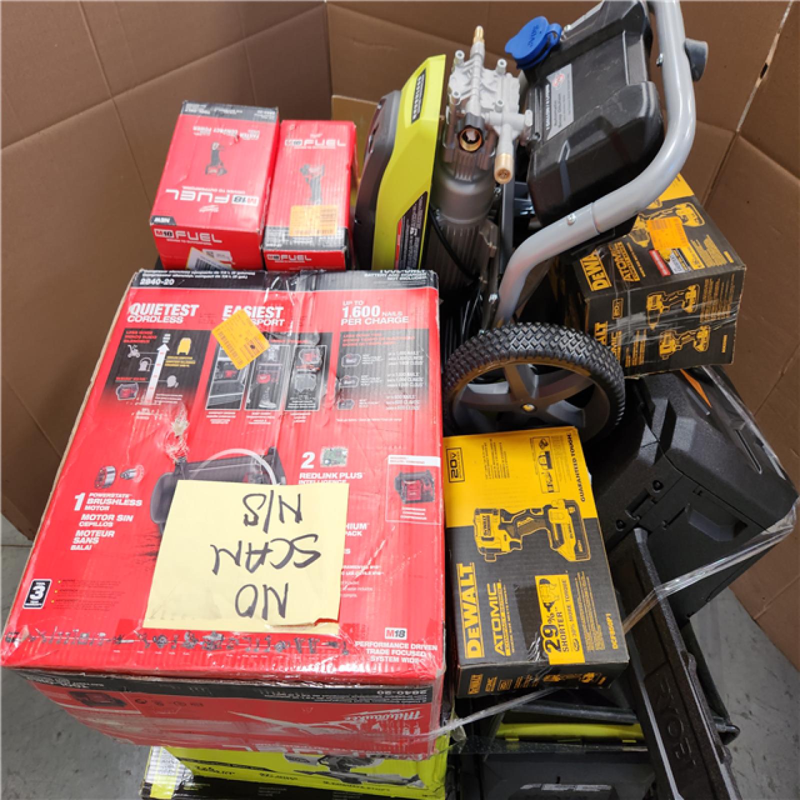 CALIFORNIA AS-IS TOOL PALLET
