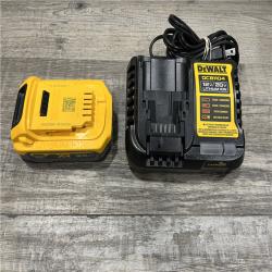 AS-IS DEWALT 20V MAX XR POWERSTACK Lithium-Ion Battery Starter Kit with 3.5Ah Battery and Charger