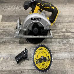 AS-IS DEWALT 20V MAX Cordless Brushless 6-1/2 in. Sidewinder Style Circular Saw (Tool Only)