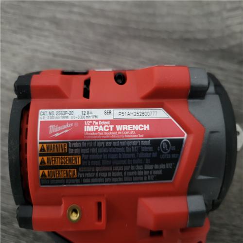 CALIFORNIA AS-IS MILWAUKEE M12 IMPACT WRENCH