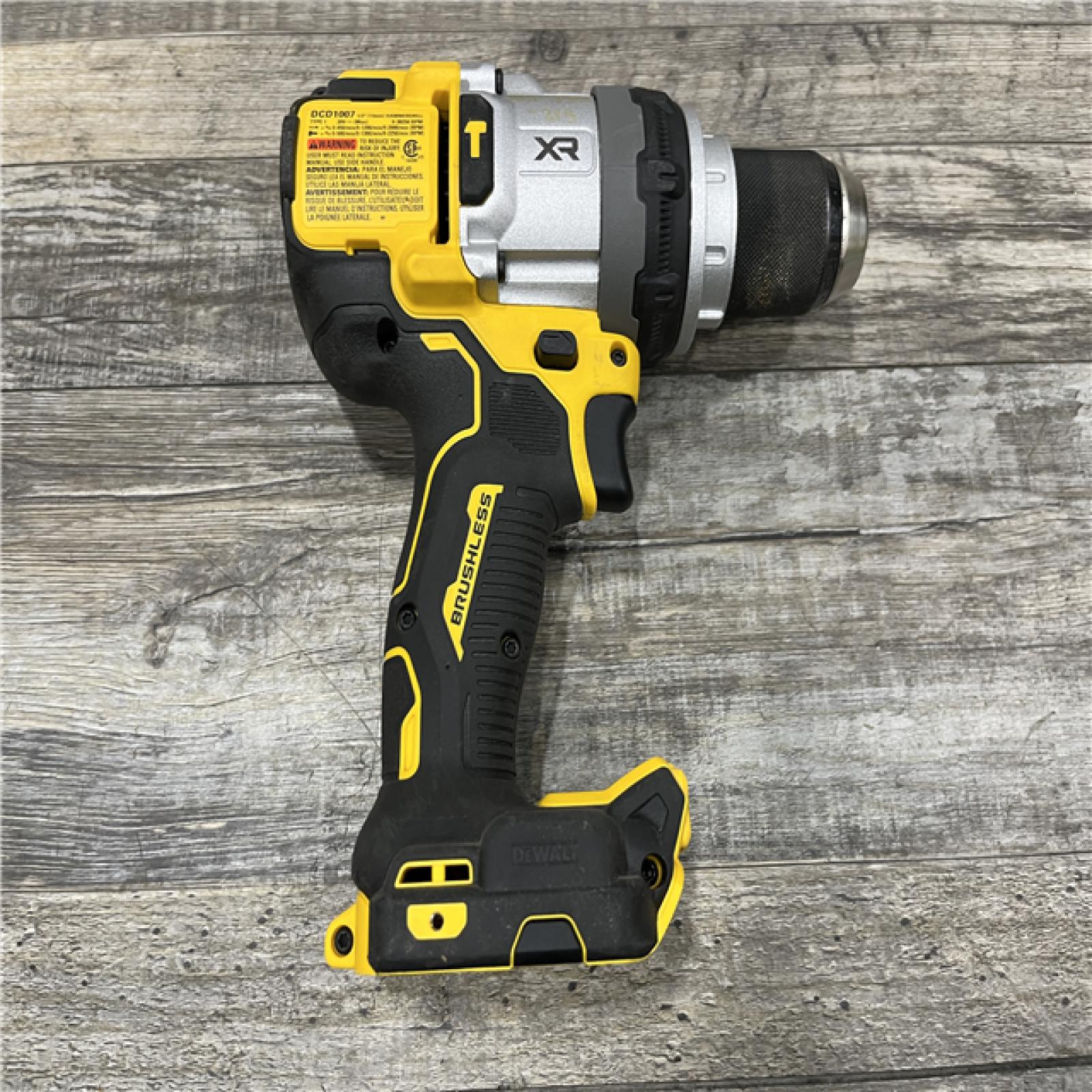 AS-IS DEWALT 20V MAX Brushless Cordless 1/2 3-Speed Hammer Drill (Tool-Only)