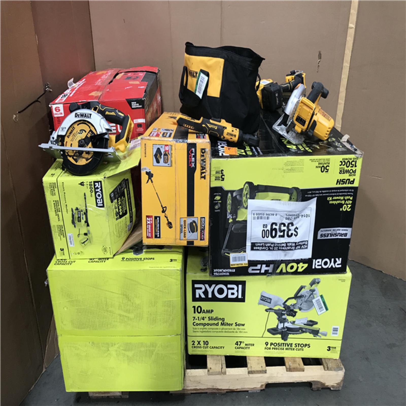 CALIFORNIA AS-IS TOOL PALLET