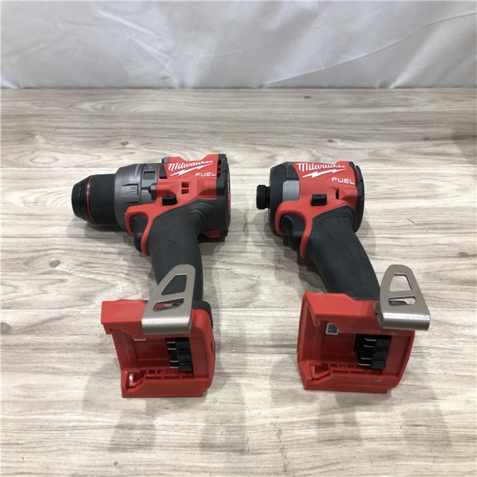 AS-IS MILWAUKEE FUEL 18V Lithium-Ion Cordless Hammer Drill and Impact Driver Combo Kit