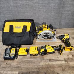 HOUSTON LOCATION - AS-IS DEWALT 3 TOOL COMBO KIT W/ (2) BATTERY & CHARGER