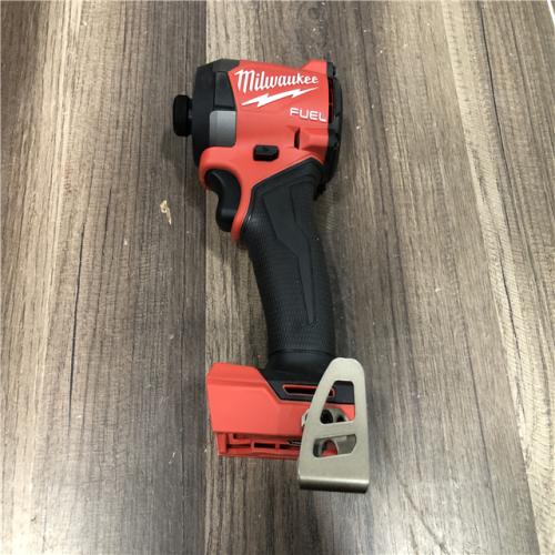 AS-IS Milwaukee FUEL 18V Lithium-Ion Brushless Cordless 1/4 in. Hex Impact Driver (Tool-Only)