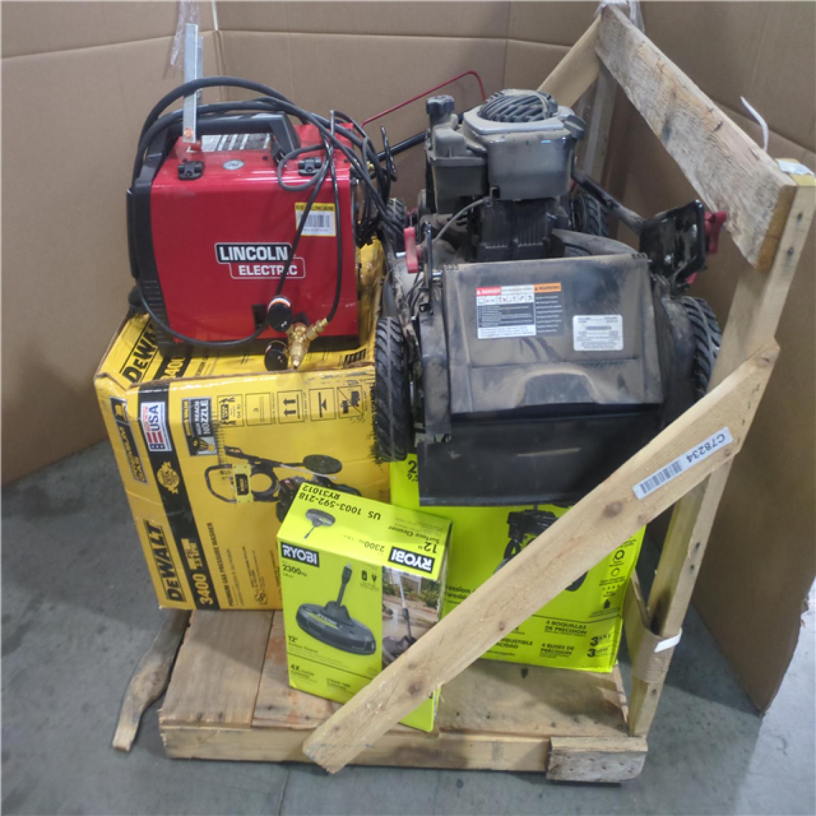 CALIFORNIA AS-IS OUTDOOR POWER EQUIPMENT