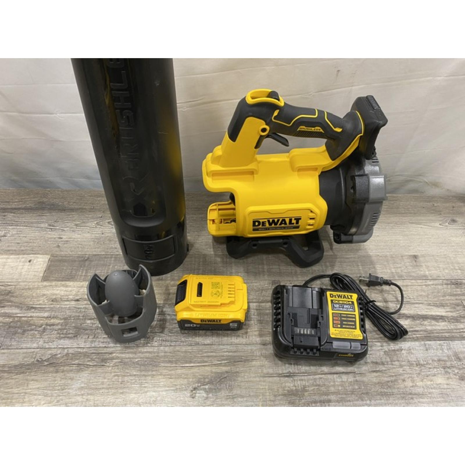 AS-IS DEWALT 20V MAX* XR Brushless Cordless Handheld Blower Kit
