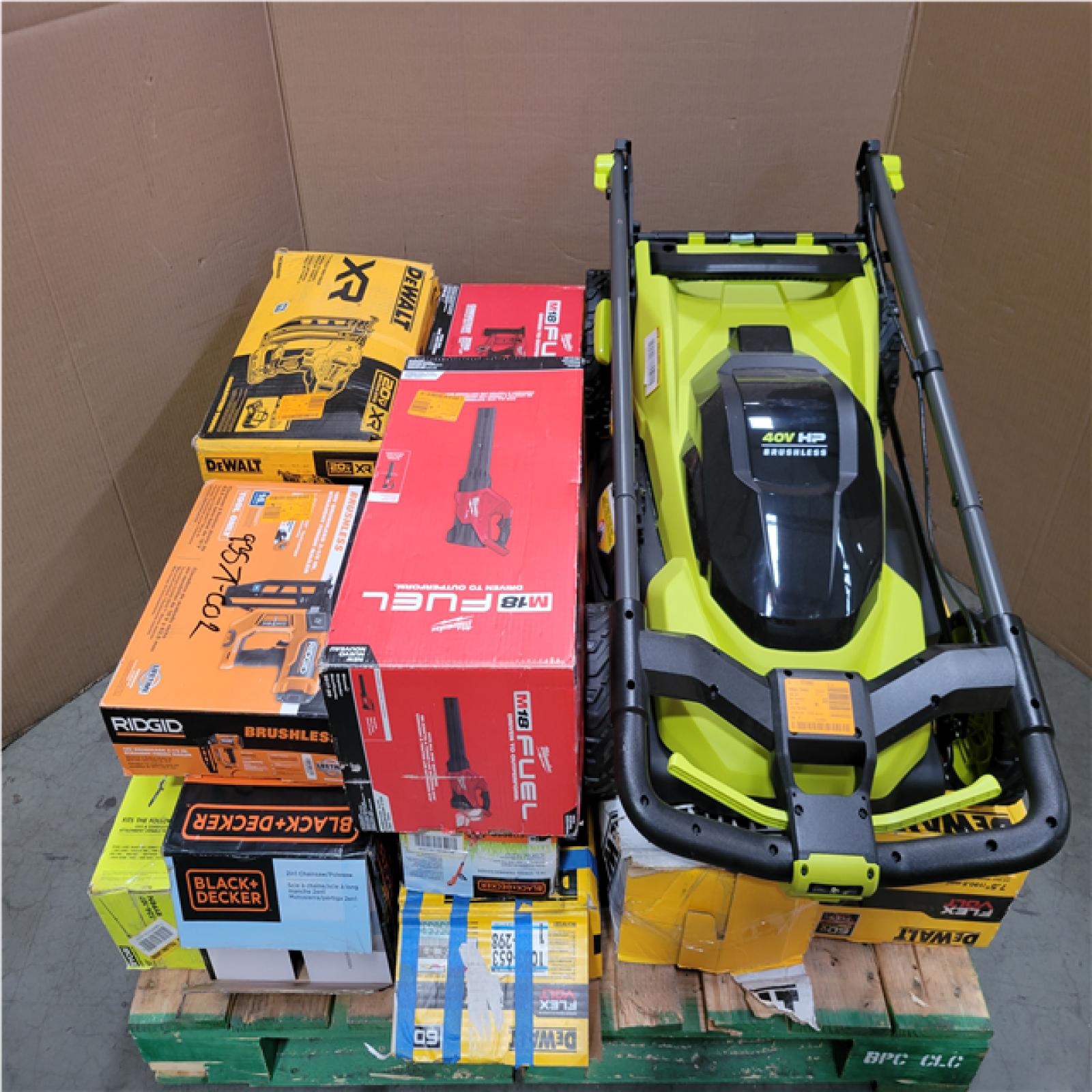 CALIFORNIA AS-IS TOOL PALLET