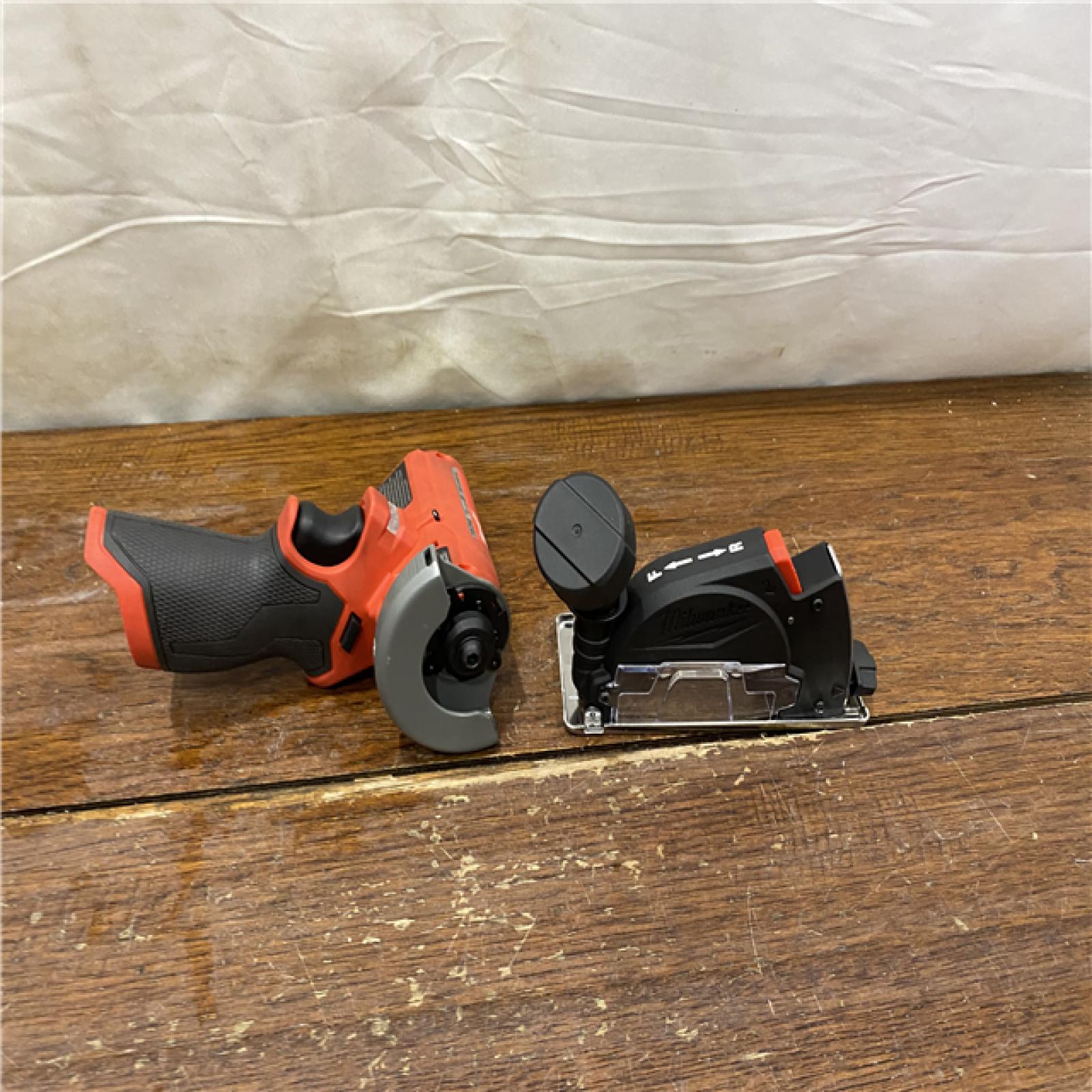 AS-IS Milwaukee M12 FUEL 12V Lithium-Ion Brushless Cordless 3 in. Cut Off Saw (Tool-Only)