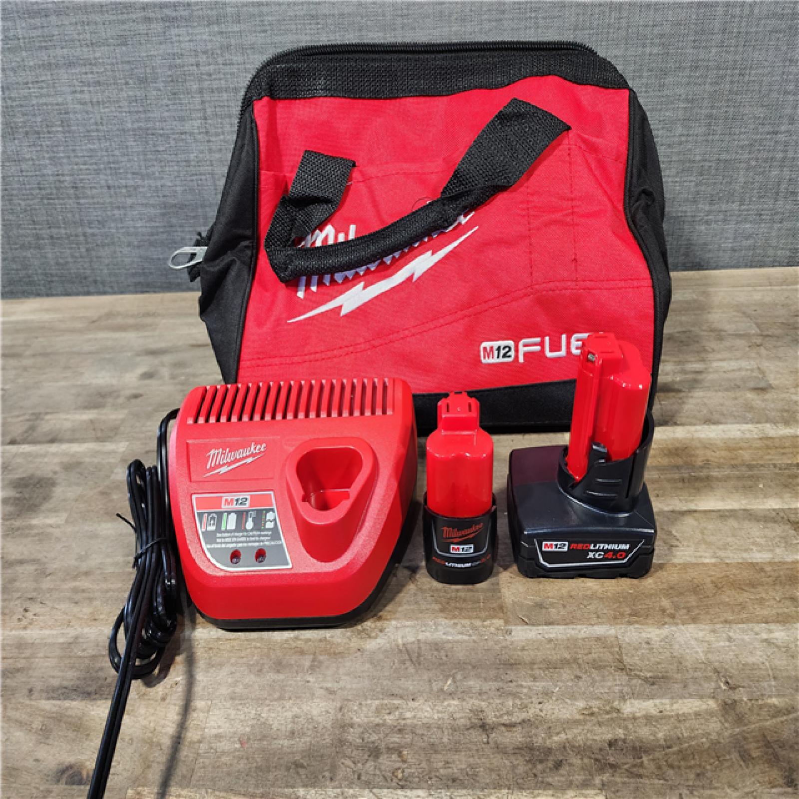 HOUSTON LOCATION - AS-IS Milwaukee 3497-22 12V Brushless Hammer Drill and Impact Driver Combo Kit