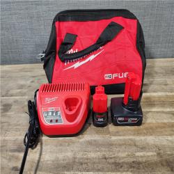 HOUSTON LOCATION - AS-IS Milwaukee 3497-22 12V Brushless Hammer Drill and Impact Driver Combo Kit