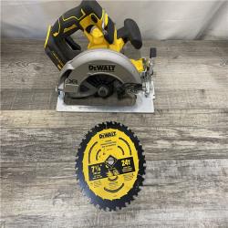 AS-IS DEWALT 20-Volt MAX 7-1/4 in. Cordless Circular Saw (Tool Only)