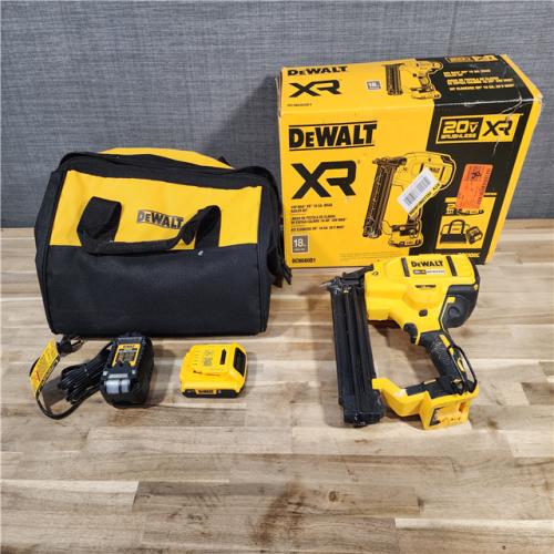 HOUSTON LOCATION - AS-IS DEWALT 20V MAX XR 18 Gauge Brad Nailer Kit