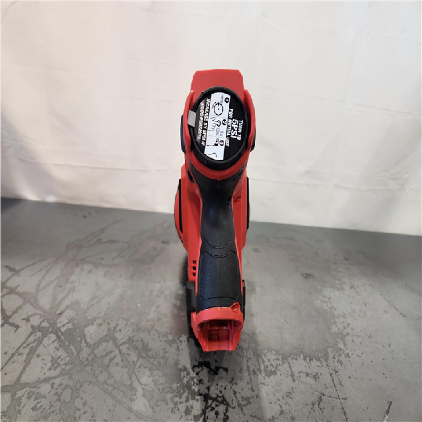 AS-IS- M12 12-Volt Lithium-Ion Cordless Drain Cleaning Airsnake Air Gun Kit with (1) 2.0Ah Battery  Toilet Attachments