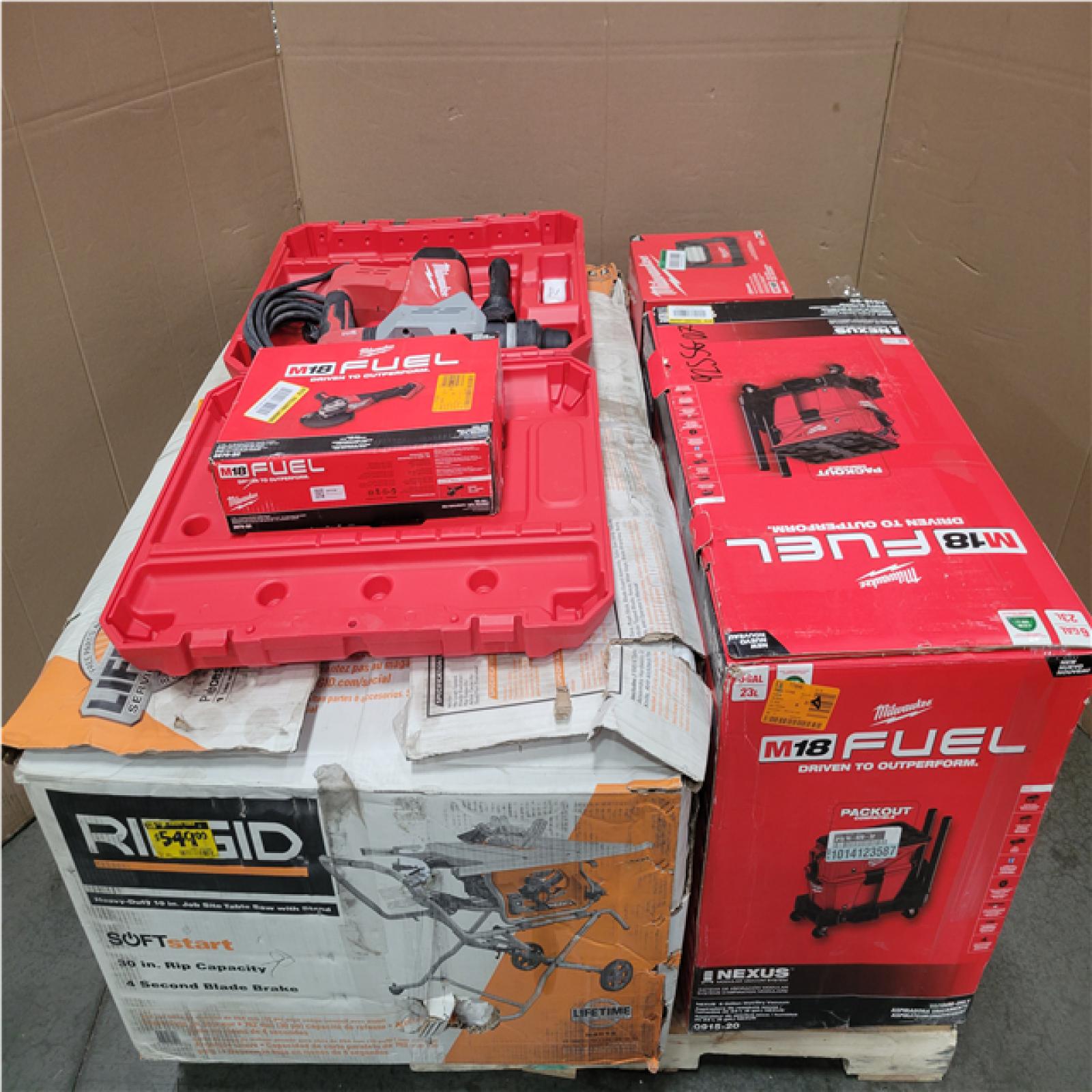 CALIFORNIA AS-IS TOOL PALLET