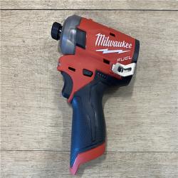 AS-IS Milwaukee FUEL SURGE 12V Lithium-Ion Brushless Cordless 1/4 in. Hex Impact Driver Compact Kit