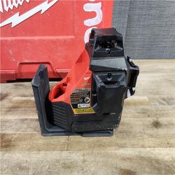 HOUSTON LOCATION - AS-IS Milwaukee-3632-21 M12 Green Beam Laser 360° 3-Plane Kit