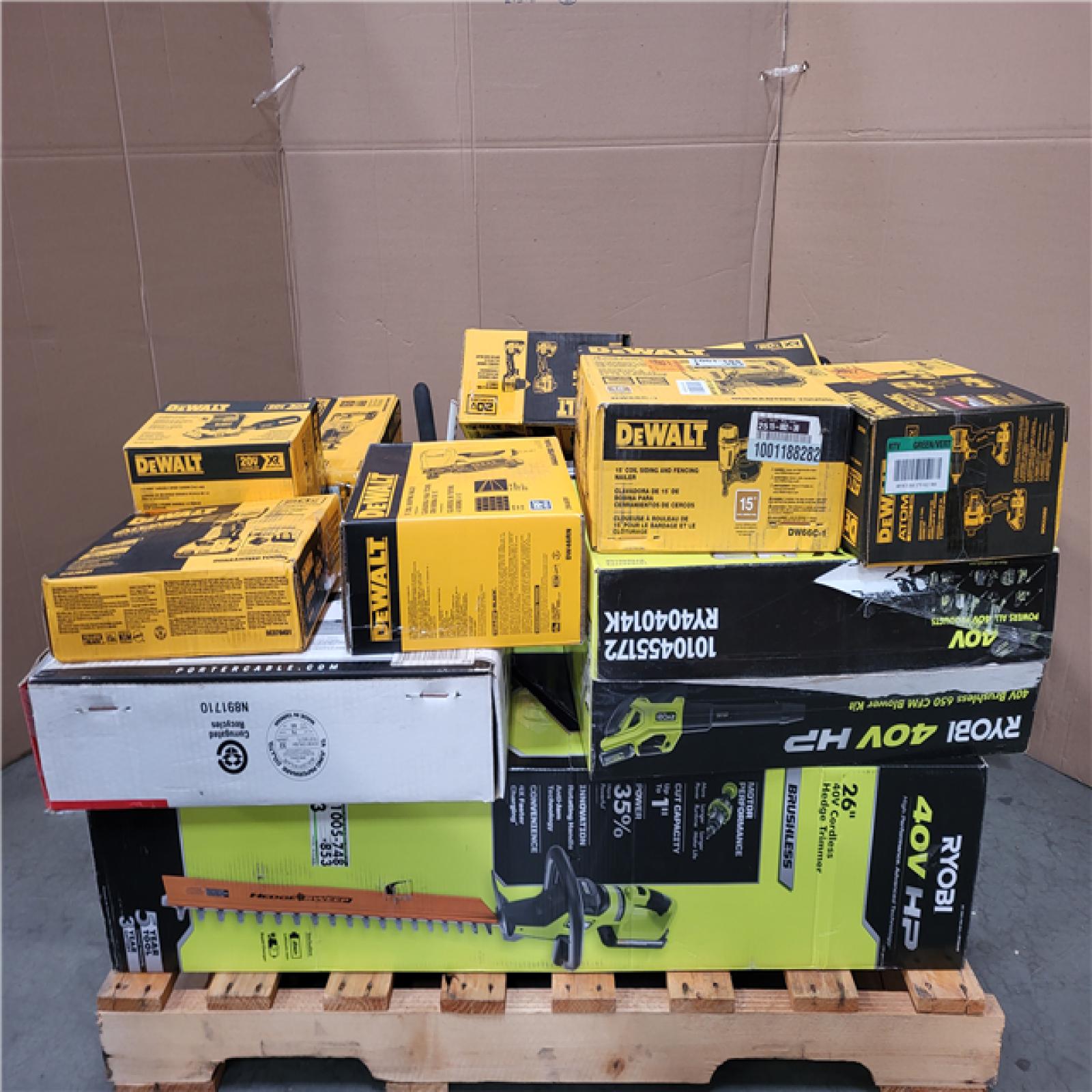 CALIFORNIA AS-IS TOOL PALLET