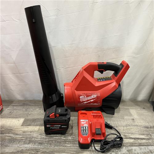 AS-IS Milwaukee FUEL 120 MPH 500 CFM 18V Brushless Cordless Battery Powered Leaf Blower Kit