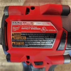HOUSTON LOCATION - AS-IS Milwaukee FUEL Gen-2 18V Lithium-Ion Brushless Cordless Mid Torque 1/2 in. Impact Wrench w/Friction Ring (Tool-Only)