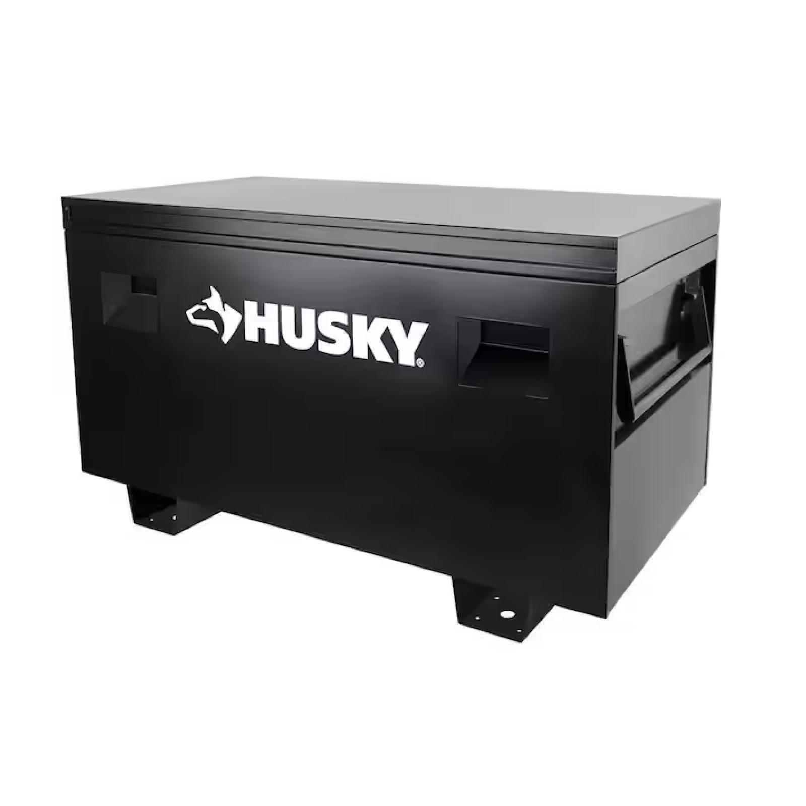 DALLAS LOCATION - Husky Tool Storage 48 in. W Black Steel Job Site Toolbox