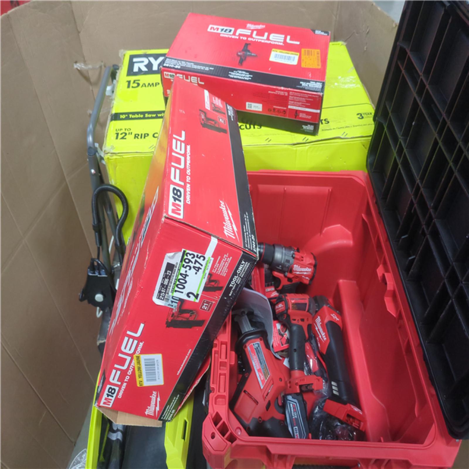 CALIFORNIA AS-IS TOOL PALLET