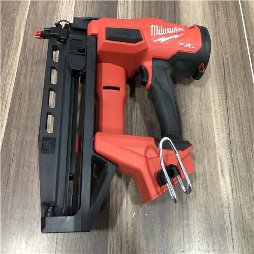 AS-IS Milwaukee FUEL 18-Volt Lithium-Ion Brushless Cordless Gen ll 16-Gauge Straight Finish Nailer (Tool Only)