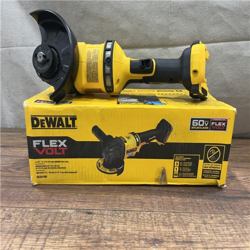 AS-IS DEWALT 60V MAX Cordless Brushless 4.5 in. to 6 in. Small Angle Grinder with Kickback Brake (Tool Only)