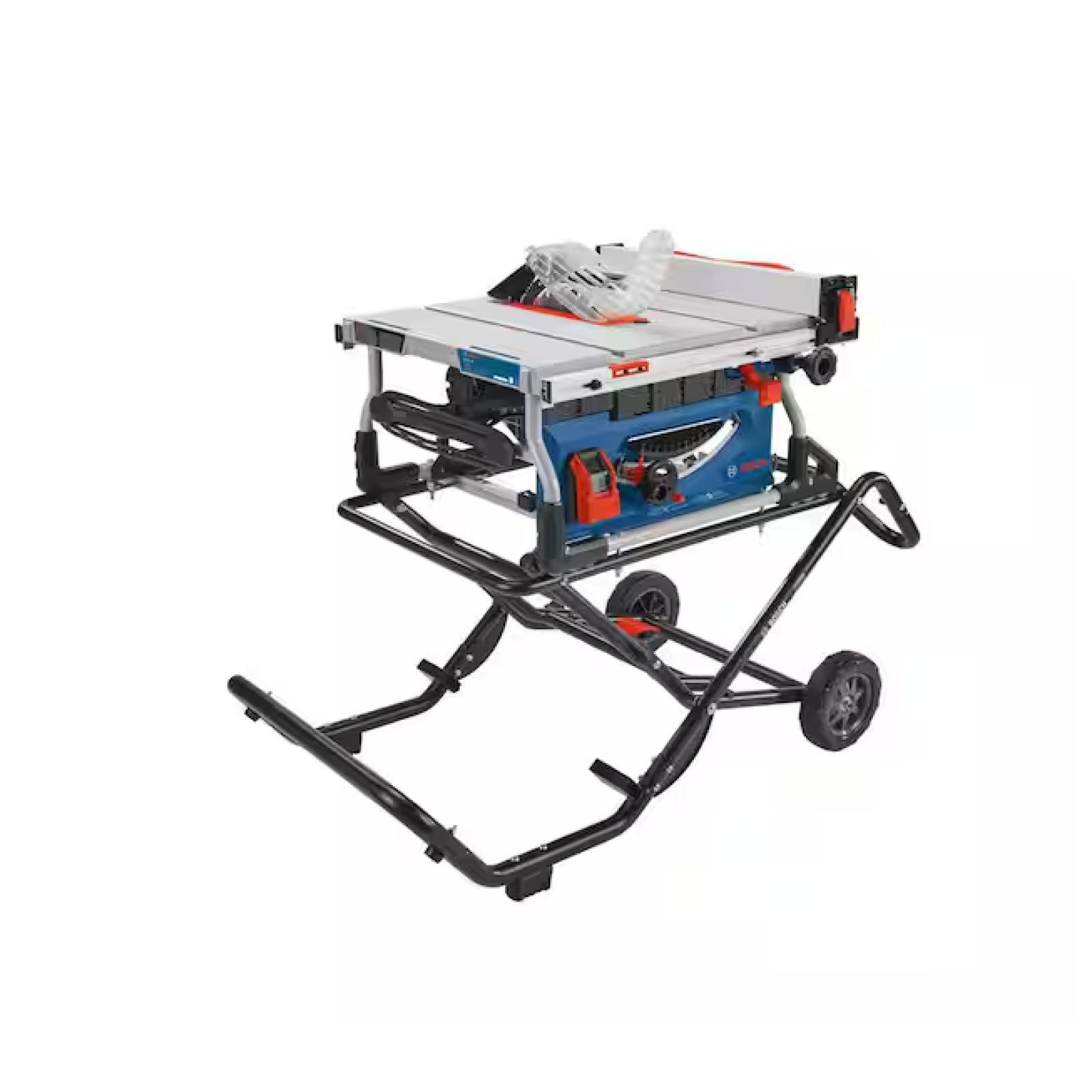 DALLAS LOCATION - Bosch 15 Amp Corded 10 in. Jobsite Table Saw with Gravity Rise Stand