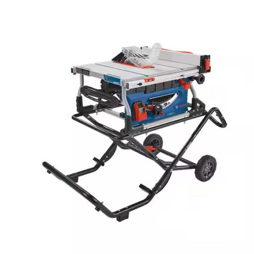 DALLAS LOCATION - Bosch 15 Amp Corded 10 in. Jobsite Table Saw with Gravity Rise Stand