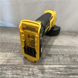AS-IS DEWALT 20V MAX XR Cordless Brushless 4.5 in. Slide Switch Small Angle Grinder with Kickback Brake (Tool Only)