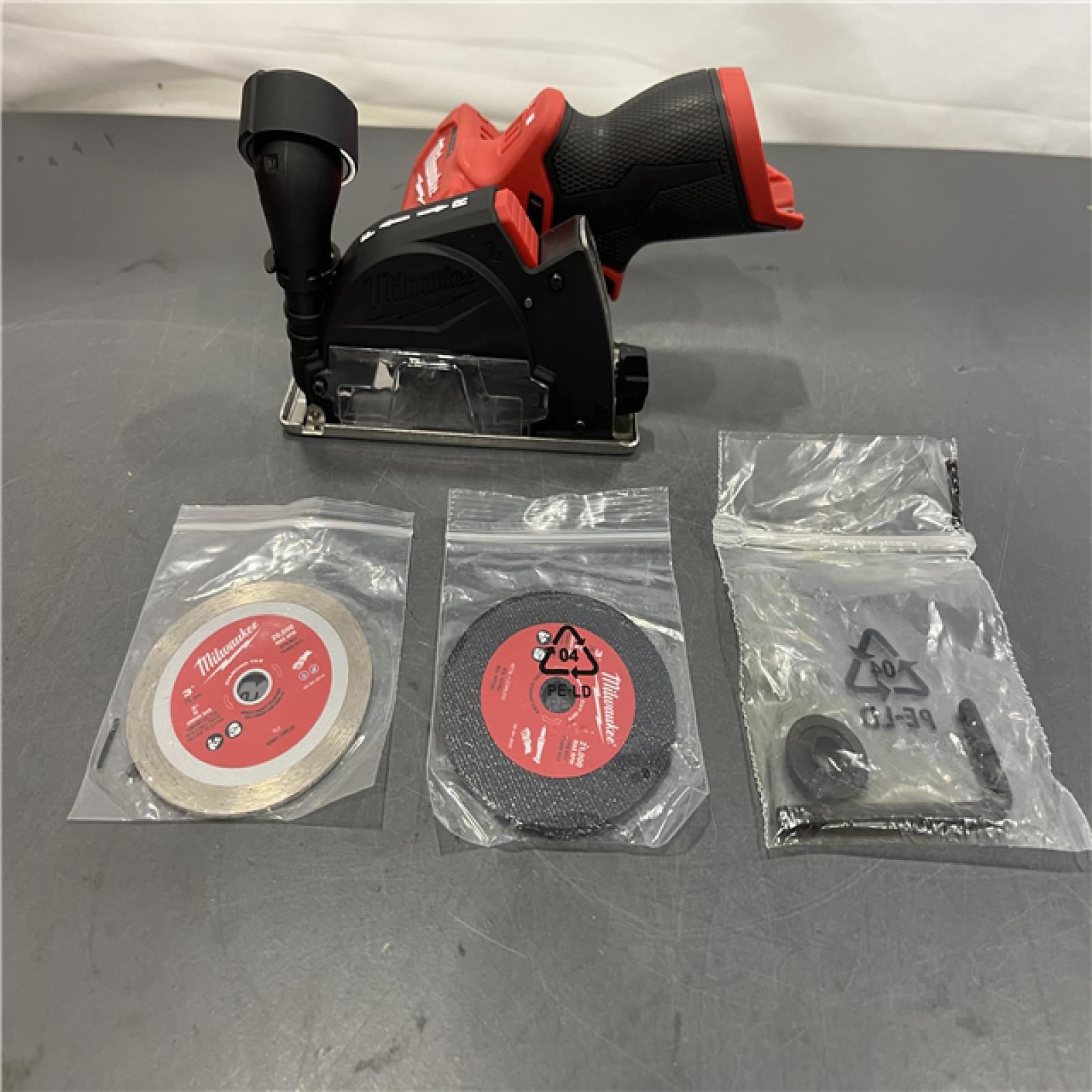 AS-IS - Milwaukee M12 FUEL 12V Lithium-Ion Brushless Cordless 3 in. Cut Off Saw (Tool-Only)