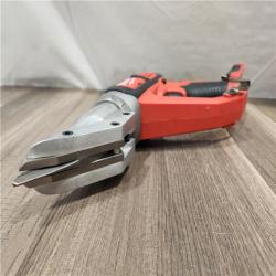 AS-IS- Milwaukee M18 18V Lithium-ion Cordless 18-gauge Double Cut Metal Shear (Tool-Only)