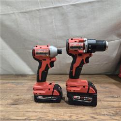 AS-IS Milwaukee M18 Compact Brushless 2-Tool Combo Kit